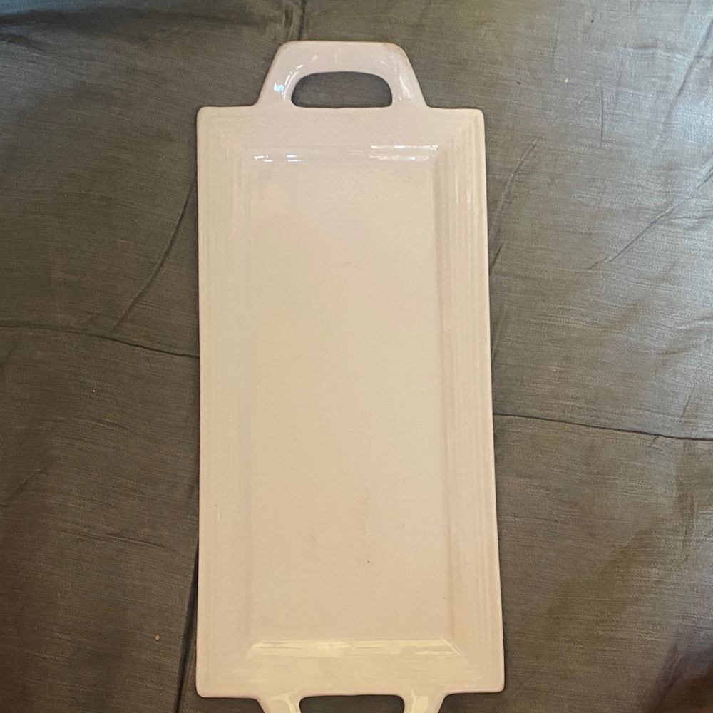 Street Level Cream Serving Tray